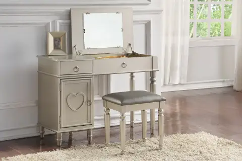 Vanity Set, Silver
