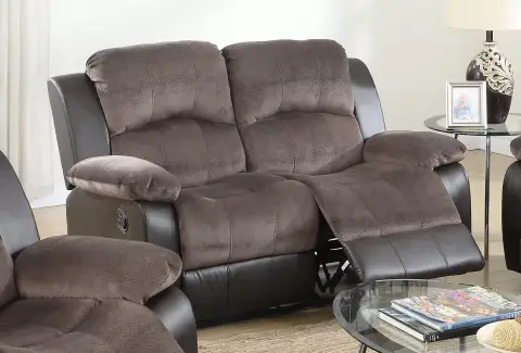 Motion Loveseat, Chocolate + Espresso