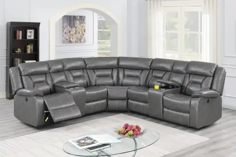 Power Reclining Sectional
