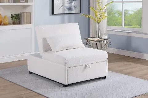 Convertible Sofa, White