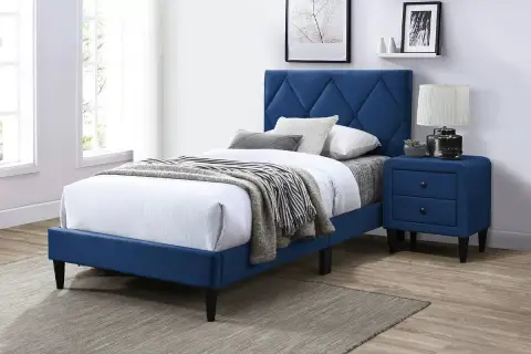 Full Bed, Navy Blue