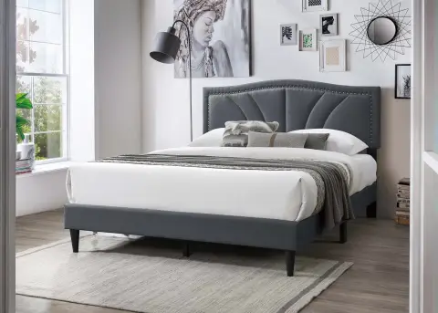 Full Bed, Charcoal