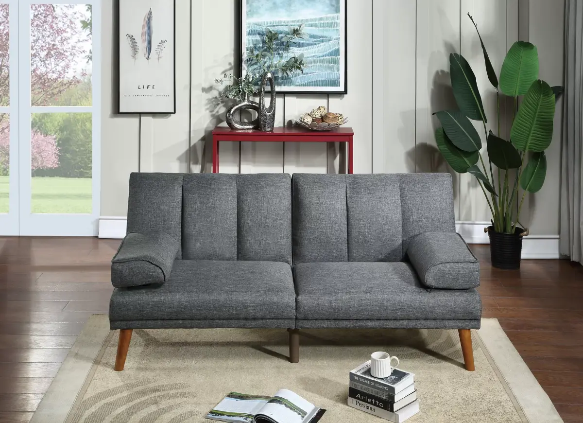Adjustable Sofa, Blue Gray