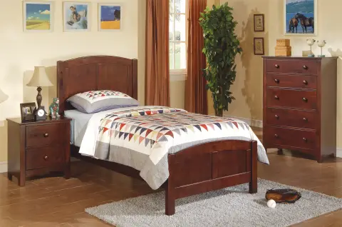 Twin Bed, Espresso