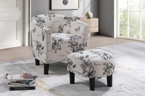 Accent Chair, White