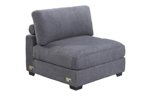 Armless Chair, Gray