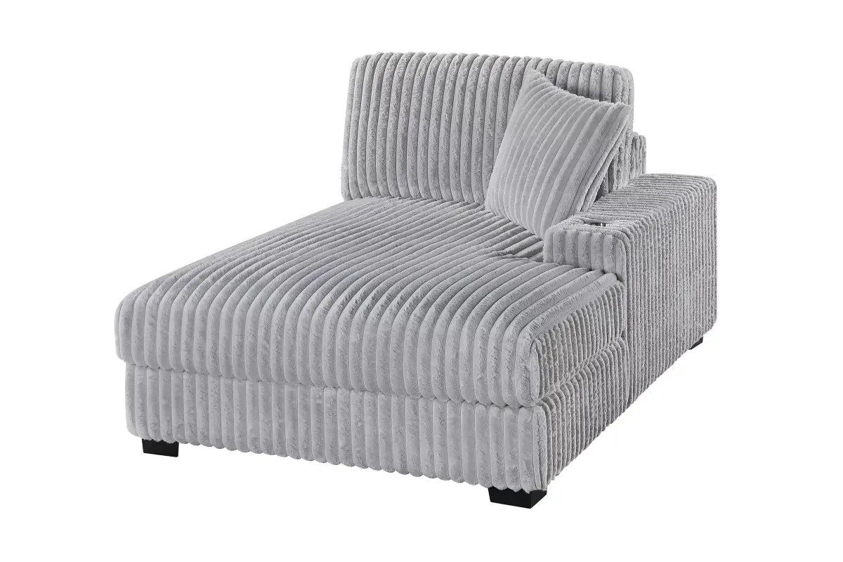 RAF Chaise, Mink Gray