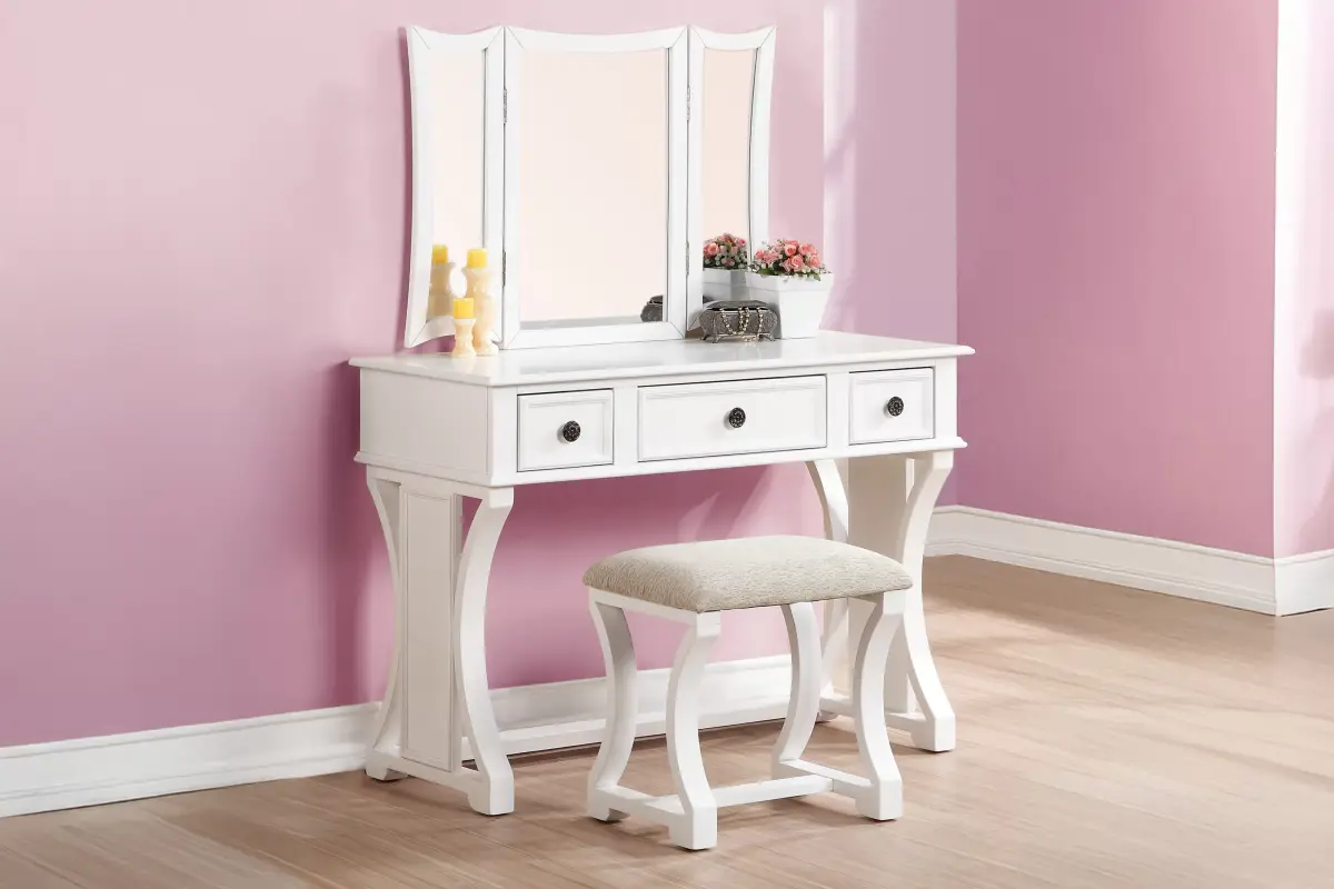 Vanity Set, White