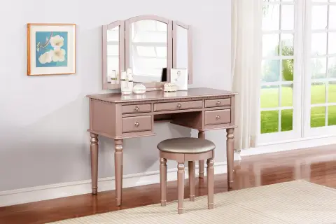 Vanity Set, Rose Gold