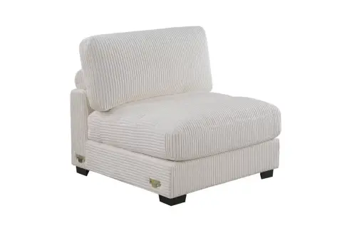 Armless Chair, Beige