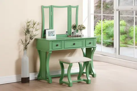 Vanity Set, Apple Green