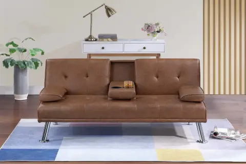 Adjustable Sofa, Brown