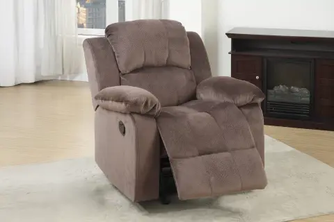 Glider Recliner, Chocolate