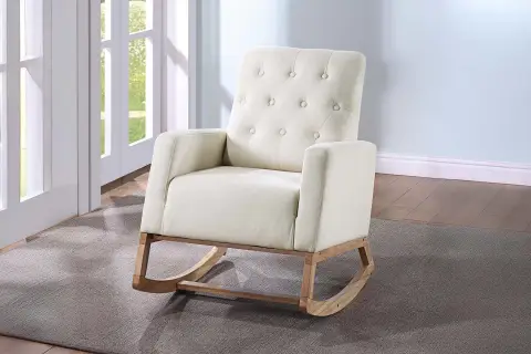 Rocker Chair, Ivory