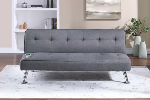 Adjustable Sofa, Blue Gray