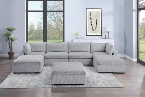 7-Pcs Modular Set, Gray