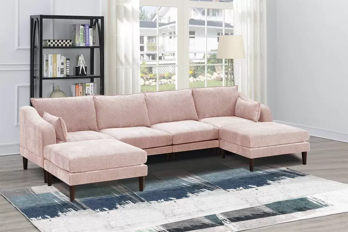 6-Pcs Modular Set, Blush