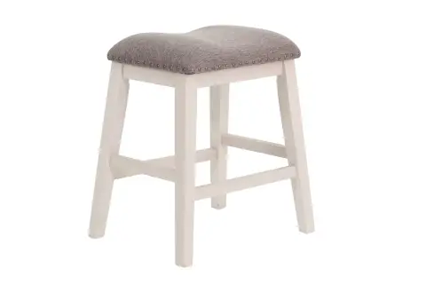 Counter Stool, White