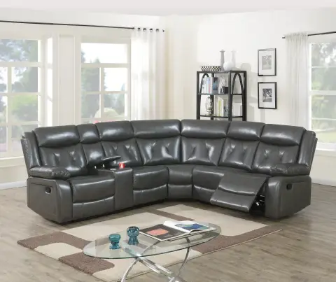 Manual Reclining Sectional
