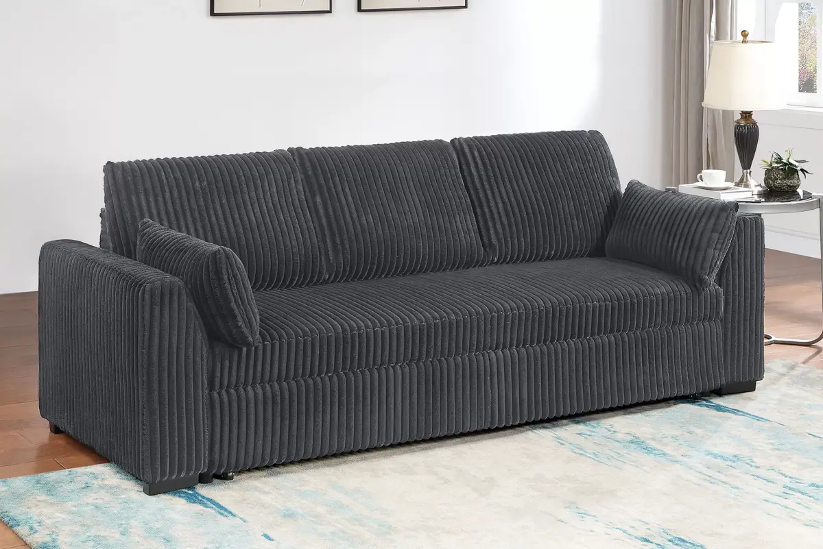 Convertible Sofa, Gray