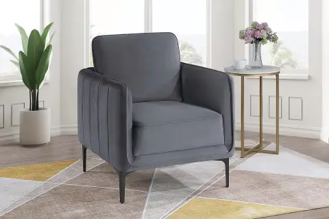 Accent Chair, Gray