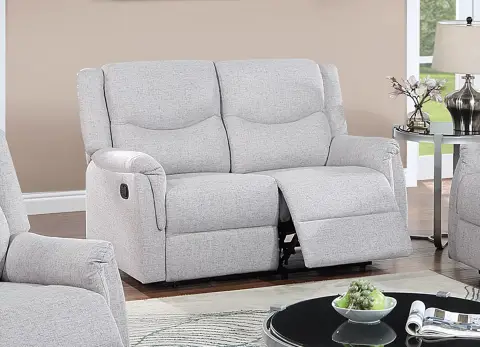 Recliner Loveseat, Siecere Bone
