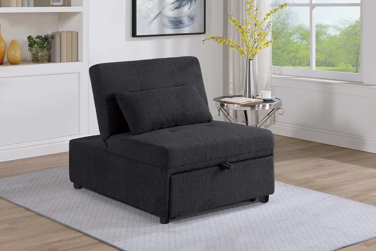 Convertible Sofa, Black