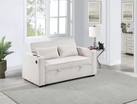 Convertible Sofa, Beige