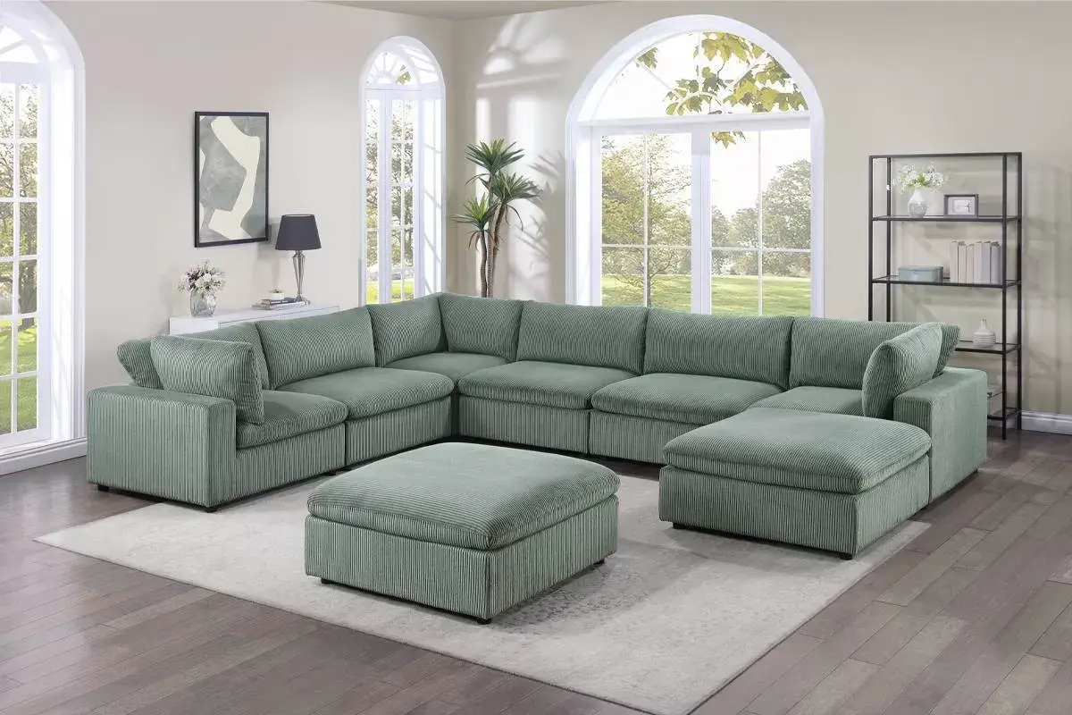 8-Pcs Modular Set, Sage