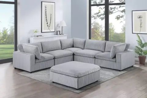 6-Pcs Modular Set, Gray