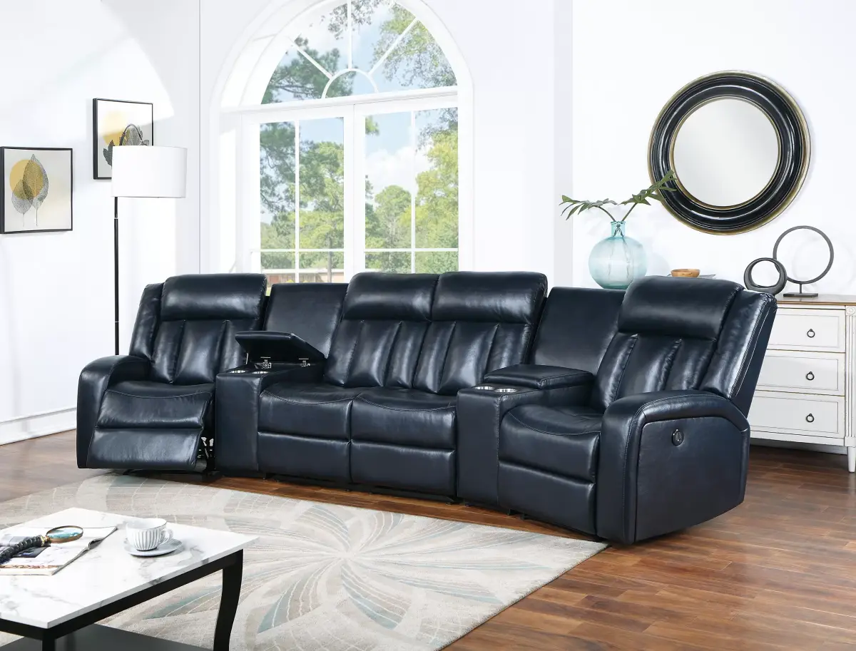 Manual Reclining Sectional