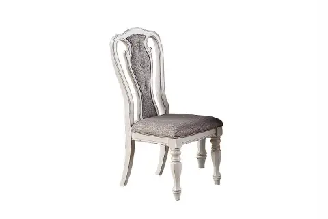 Dining Chair, Distress White