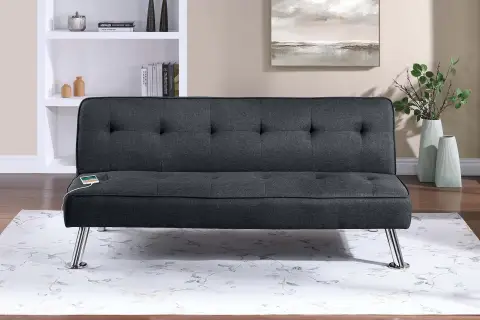 Adjustable Sofa, Black