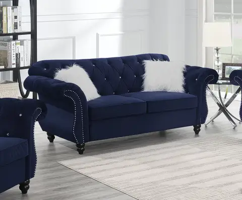 Loveseat, Indigo