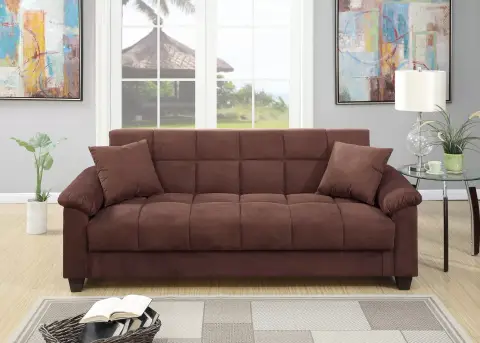Adjustable Sofa, Chocolate