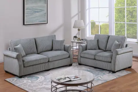 2-Piece Sofa Set, Fog