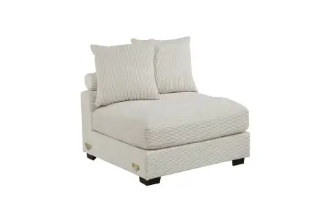 Armless Chair, Beige