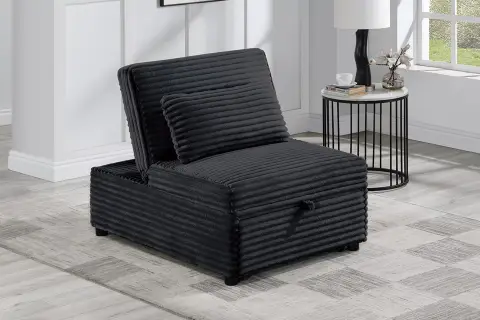 Convertible Sofa, Black