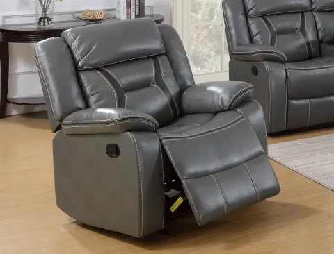 Glider Recliner, Gray