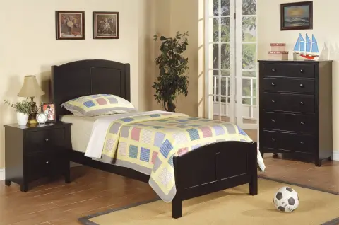 Full Bed, Black