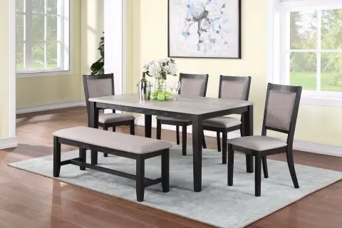 6-Pcs Dining Set, Espresso