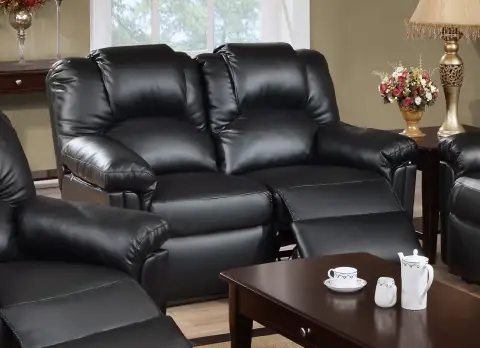 Motion Loveseat, Black