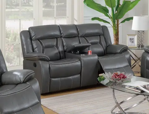 Motion Loveseat, Gray
