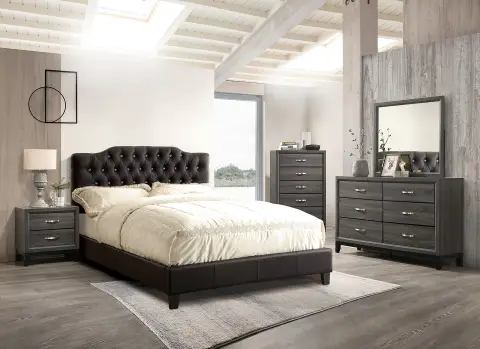 Full Bed, Black
