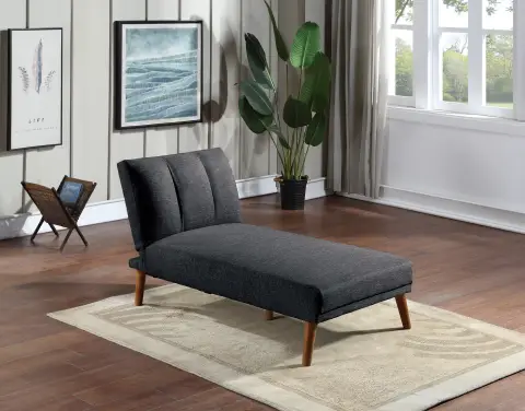 Adjustable Chaise, Black