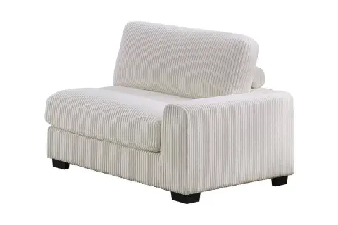 Right Arm Facing Chair, Beige