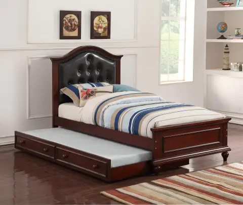 Twin Bed, Espresso