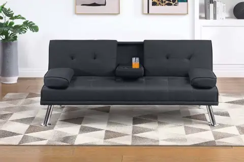Adjustable Sofa, Black