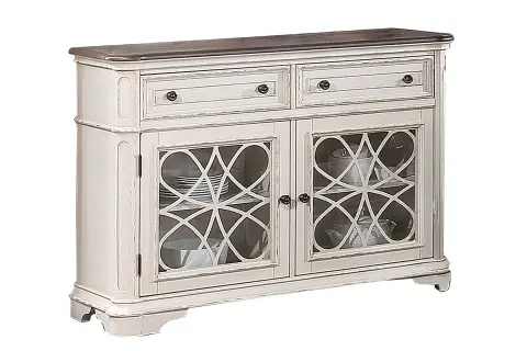 Dining Server, Distress White