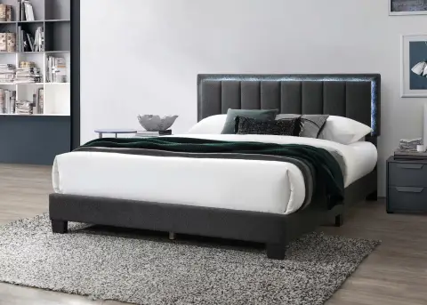 Full Bed, Charcoal
